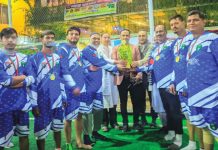 আনোয়ারায় সাংবাদিকদের অলিম্পিক ফুটবল টুর্নামেন্টে দেয়াং দল চ্যাম্পিয়ন