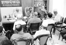 বুড়িশ্চর জিয়াউল উলুম কামিল মাদ্রাসার মতবিনিময় সভা