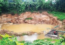 বেলচা-টুকরির পরিবর্তে শ্যালো মেশিনে ভূ-গর্ভস্থ বালু উত্তোলন