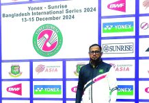জাতীয় ব্যাডমিন্টন দলের কোচ মনোনীত হলেন মোস্তফা মোহাম্মদ জাবেদ