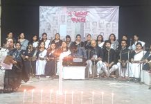 রক্তকরবীর গীতিআলেখ্য ‘ও আলোর পথযাত্রী’