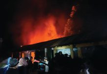 ফটিকছড়িতে দুর্বৃত্তের দেয়া আগুনে তিন দোকান পুড়ে ছাই