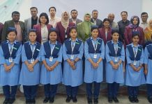 ইয়াংওয়ান নার্সিং কলেজের প্রথম বর্ষের শিক্ষার্থীদের শিরাবরণ ও সাংস্কৃতিক অনুষ্ঠান