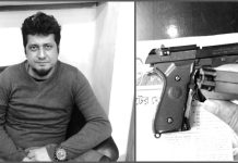 ইনকিলাব মঞ্চের সমাবেশস্থল থেকে খেলনা পিস্তলসহ যুবক আটক