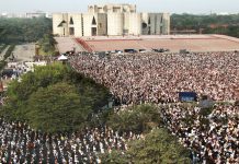 ওসমান হাদিকে শেষ বিদায়