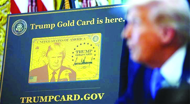 Tramp gold card