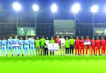 বধির ক্রিকেট টুর্নামেন্টে সাইফুর রহমান টিম জয়ী