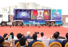 ভোটের গাড়ির যাত্রা শুরু