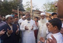 রাঙ্গুনিয়ার অগ্নিকাণ্ডের ঘটনাস্থল পরিদর্শনে দাঁড়িপাল্লার প্রার্থী ডাঃ এটিএম রেজাউল করিম