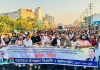 আনোয়ারায় ওসমান হাদি ও এরশাদ উল্লাহর ওপর হামলার প্রতিবাদে বিএনপির প্রতিবাদ মিছিল