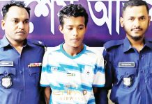 তাহমিদ হত্যা মামলার আসামি গ্রেপ্তার