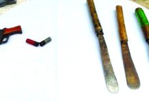 খাগড়াছড়িতে ভারতীয় পিস্তল ও গুলি উদ্ধার