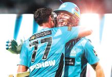 ৩৯.৫ ওভারে ৫১৫ রান ৩৬ ছক্কা ও ২ সেঞ্চুরি