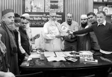 বুড়িশ্চর জিয়াউল উলুম কামিল মাদ্রাসায় বিদায় সংবর্ধনা