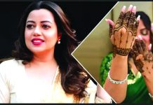 মেহেদি রাঙা হাতের ছবিতে কনার নতুন বিয়ের গুঞ্জন