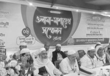 ইসলামী রাষ্ট্র প্রতিষ্ঠার সংগ্রামে ওলামা- মাশায়েখদের নেতৃত্ব দিতে হবে