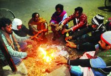 জেঁকে বসেছে শীত