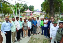 আগ্রাবাদ জাম্বুরী মাঠের সংস্কার কার্যক্রম পরিদর্শন করলেন ক্রীড়া সংগঠকরা