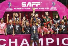 প্রথম শিরোপা বাংলাদেশের সাফ উইমেন’স ফুটসাল