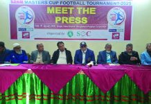 মাস্টার্স কাপ ফুটবল টুর্নামেন্ট আজ শুরু