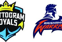 বিপিএলের ফাইনালে আজ মুখোমুখি চট্টগ্রাম ও রাজশাহী