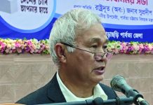 খাগড়াছড়িতে হ্যাঁ ভোট দেওয়ার জন্য উদ্বুদ্ধ করলেন পার্বত্য উপদেষ্টা