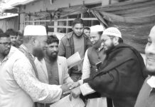 ভাত ও ভোটের অধিকার নিশ্চিতে মোমবাতি মার্কায় ভোট দিন