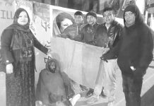 বিভিন্ন স্থানে শীতবস্ত্র বিতরণ