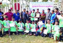 বকুল অঞ্চলে চট্টগ্রাম মিউনিসিপ্যাল চ্যাম্পিয়ন