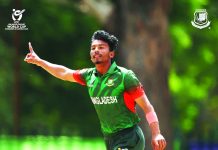 যুক্তরাষ্ট্রকে উড়িয়ে সুপার সিক্সে বাংলাদেশ