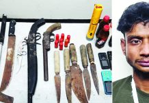 লোহাগাড়ায় অস্ত্র-কার্তুজসহ বিভিন্ন সরঞ্জাম উদ্ধার, যুবক গ্রেপ্তার