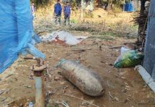 রামুতে মিললো দ্বিতীয় বিশ্বযুদ্ধের বোমা ব্যবহৃত হতো কাপড় কাচার কাজে