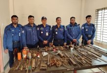 কক্সবাজারে গুলি ও অস্ত্র তৈরির বিপুল সরঞ্জাম উদ্ধার