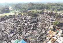 উখিয়ায় রোহিঙ্গা ক্যাম্পে পুড়ল ৫০০ বসতি