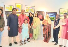 শিল্পকলায় মৃন্ময়ী আর্ট স্কুলের বার্ষিক চিত্র প্রদর্শনী শুরু