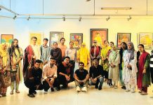 চিত্রশিল্পীদের প্রতিভার উন্মোচন