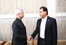 জয়শঙ্কর এগিয়ে এসে বললেন, আমি আপনাকে চিনতে পেরেছি : পাকিস্তানের স্পিকার