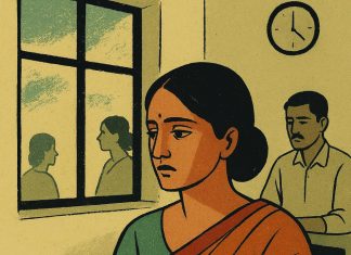 তিনজনের টেবিল