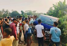 মীরসরাইয়ে বরযাত্রী বাহী হায়েস নিয়ন্ত্রণ হারিয়ে সড়কের পাশে, নিহত-১