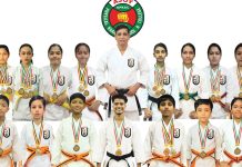 জাতীয় ফাইটার কারাতে প্রতিযোগিতা অজয় স্কুল এন্ড কলেজ চ্যাম্পিয়ন