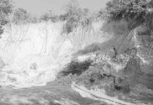 দিনে সুনসান, রাতের আঁধারে পাহাড় নিধন উৎসব