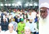 মি’রাজুন্নবী (দ.) ও সালানা ওরছে হযরত গাউছুল আজম (রা.) মাহফিলে মুসল্লির ঢল