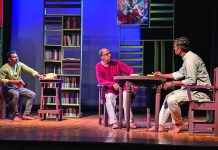 শিল্পকলায় উত্তরাধিকারের নতুন নাটক কল্পলোকে রঙ্গালয় মঞ্চস্থ