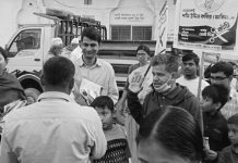 প্রার্থী শফিউদ্দিন কবির আবিদের গণসংযোগ