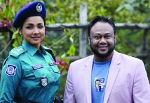 প্রথমবার পুলিশের চরিত্রে রুনা খান