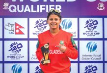 আয়ারল্যান্ডকে ৯ রানে হারিয়ে বাংলাদেশের চারে চার