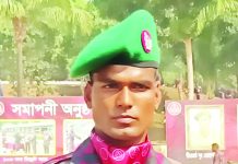 বিজিবিতে সৈনিক হিসেবে শপথ নিলেন ফেলানীর ছোট ভাই আরফান