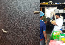 খাবর টেবিলে পোকা, হাটহাজারীর সেই রেস্টুরেন্টে অভিযান