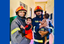 চট্টগ্রামে ঘরের ভেতর তালাবদ্ধ দুই শিশু, দরজা ভেঙে উদ্ধার ফায়ার সার্ভিসের