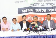 ১১ দফা বাস্তবায়নের পরিকল্পনা তুলে ধরলেন আমীর খসরু